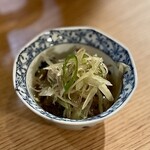 ちびぽんたん - 茗荷の青唐醤油漬け 380円