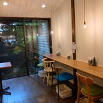 京氷ゆきみ庵 - 奥のカウンター席の様子～!!( ^o^)ﾉ