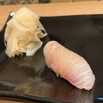 鮨 福原 - 熟成カンパチ