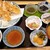 とよ常 - 料理写真:天ぷら定食－りゅうきゅう小鉢付き