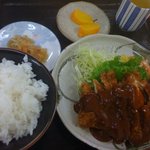 食堂 とら吉 - チキンカツ定食