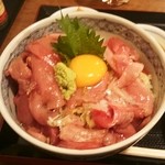 中落ち丼アップ