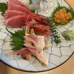 かんのん - 上おまかせ5点盛り合わせ　2,450円