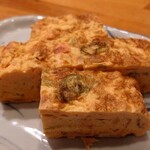 冨士屋 - 紅生姜とねぎの厚焼玉子400円