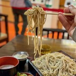 手打そば そば信 - おしぼりそば　890円