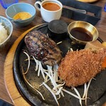 炭火ハンバーグ 肉焼き亭 - 