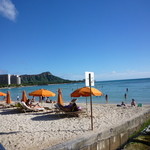 Sheraton Waikiki - 目の前のプライベート？ビーチ