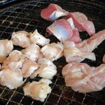 298 - 焼き肉食べ放題≪90分、大人：\1,080≫（網にのせたせせり・ヤゲン軟骨・砂ずり、2014年11月）