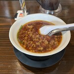 台湾ラーメンと酒菜のお店ジャン&スワン - 台湾ラーメン、普通の辛さにて。