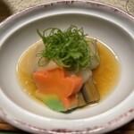 深雪温泉 - 富士桜ポーク角煮　牛蒡　紅葉麩