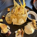 eggg Park - さつまいもと胡麻のパンケーキ