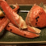 日本料理 梅林 - 越前ガニの酒蒸し