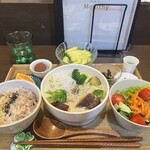 メルシー - 今月の月替りです！お野菜たっぷりで食べ応えありましたよ(๑˃̵ᴗ˂̵)