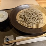 酒と蕎麦 まき野 - ざる蕎麦　普通盛り
