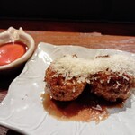 こだわりもん一家 - こちらも香ばしさがヤバいチーズつくね