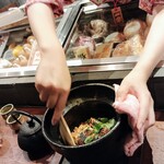 こだわりもん一家 - 丁寧にかき混ぜてもらえます♪