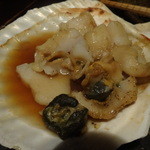 中目黒 炙家鐵玄 - 殻付きホタテ焼き