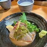 博多海鮮 雅 - ごまカンパチ