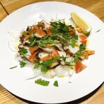 洋食 おがた - タコのカルパッチョ