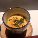 而今 - 鱈の白子の茶碗蒸し