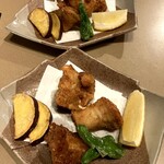 玄品 北梅田 ふぐ・うなぎ料理 - ふぐ唐揚げ