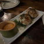 ロトンダ - つくね。コリッと軟骨入りで美味しかった。