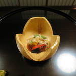 京都 吉兆 - くつ海老酢