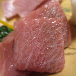 京都 吉兆 - 鮪のとろアップ