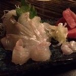 カレー屋アカマル - 11月が旬のまこがれいの刺身。週末は刺身が美味しい！