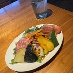 フェリーチェ - ランチのサラダ