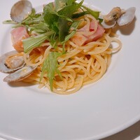 パパミラノ 阪急グランドビル店 - 水菜と柚香るボンゴレビアンコ