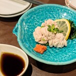 ももどり駅前食堂 - 白子（鱈菊）