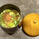 鮨 喜一 - シジミの赤出汁