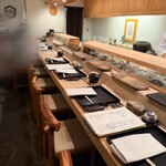 鮨 喜一 - カウンター