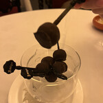 Amigo Restaurant - ピノのようなアイス。無料です。お会計の前に持って来てくれます