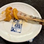 鮨 喜一 - 車海老にも雲丹のせます