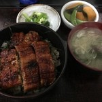 魚久 - 2014.12鰻丼1300円