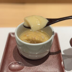 赤坂 鮨 天ぷら 祇園いわい - 茶碗蒸し 蟹の餡掛け