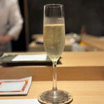 赤坂 鮨 天ぷら 祇園いわい - スパークリング