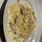 フレンチ酒場 GOLD 京都ポルタ店 - カルボナーラ