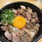 北千住煮干中華蕎麦 かれん - ローストポーク丼（400円）