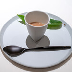 レストラン オオツ - 2025.11 茨城町産栗のスープ（栗と水だけ）