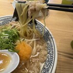 丸源ラーメン - ●熟成醤油肉そばチャーハンセット　1,122円