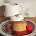 UNITY CAFE - カスタードプリン、アメリカーノ
