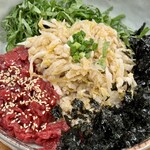 ユッケチャメチッ - ムグンジキムチ ユッケ丼 11,000ウォン