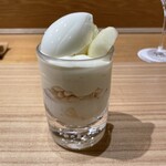 日本料理 e. - 〆のパフェいただきます✨