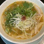 布施 細見商店 - 辛味噌ラーメン@1050円☺️