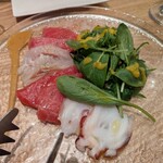 魚イタリアン ピザとパスタ - 