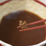 安曇野 - 挽肉が、器の底にある！