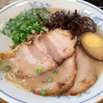 博多ラーメン ばりこて - 特製ラーメン＼(^o^)／